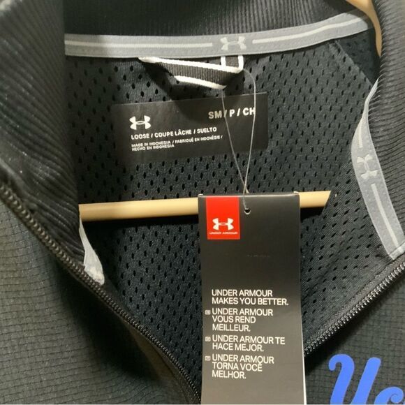 Under Armour UCLA Soft Zip-Up Blue Track Jacket Loose Fit | Women's Small - Picture 3 of 10